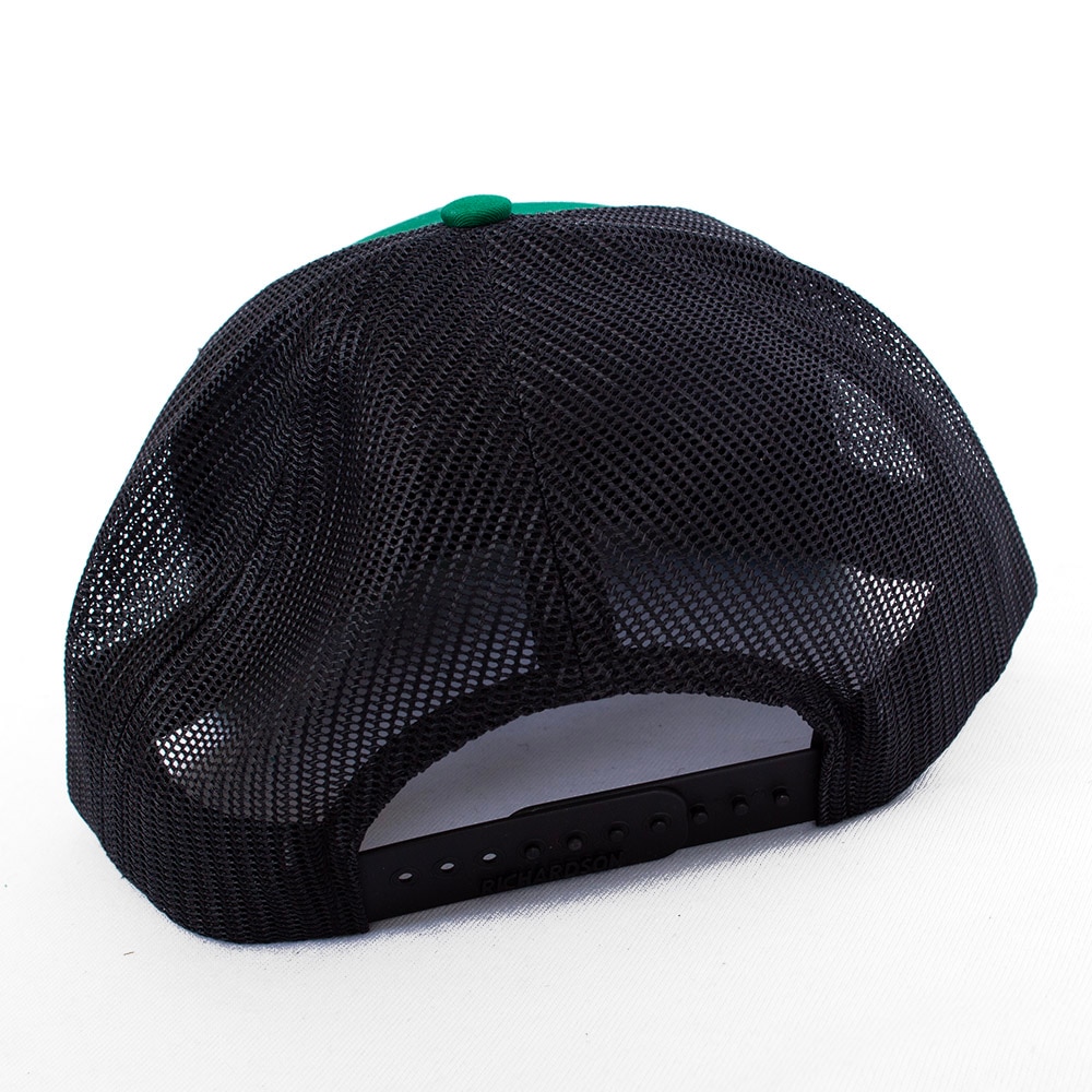 DTO, McKenzie SewOn, Green, Trucker, Cotton Blend, Accessories, Unisex, Richardson, 112, Mesh, Adjustable, Hat, 907003